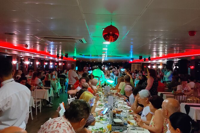Bosphorus Dinner Cruise Tour with Private Table - Boarding the mega yacht and choosing your place