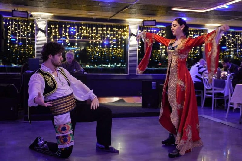 Bosphorus Dinner Cruise w/ Unlimited Drinks & Entertainment - Finding the Ask Leyali at the pier