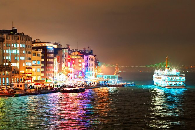 Bosphorus Dinner Cruise with Folk Dance and Live Performances - Under the Bosphorus Bridge