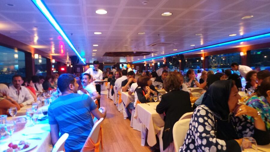 Bosphorus: Dinner Cruise with Live Performances Experience - Dinner begins with Turkish flavors and three grilled choices
