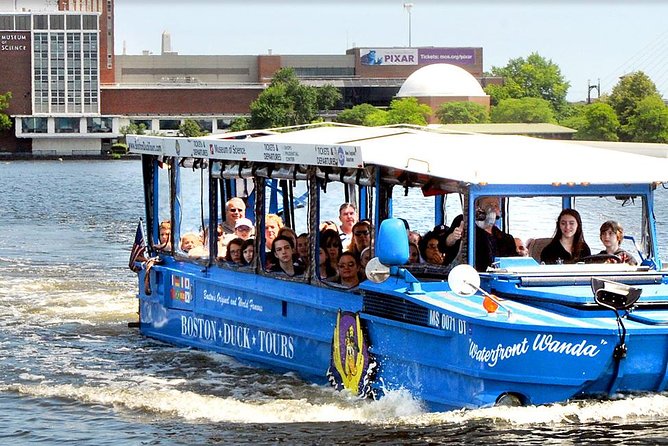 Boston Duck Boat Sightseeing City Tour with Cruise Along Charles River - Key points to know before you book