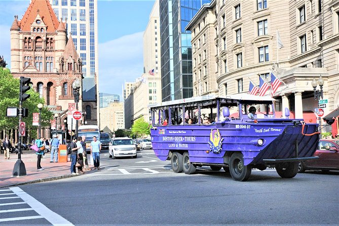 Boston Duck Boat Sightseeing City Tour with Cruise Along Charles River - TD Garden, the Big Dig, and Boston’s newer identity