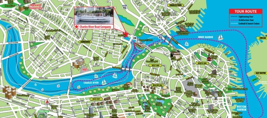 Boston: Harbor and Charles River Architecture Boat Tour - Waiting at the Charles River locks