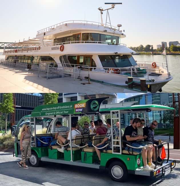 Bratislava: Hop-On Hop-Off Full Day+River Cruise & UFO tower - Starting at Jesenského and getting your bearings