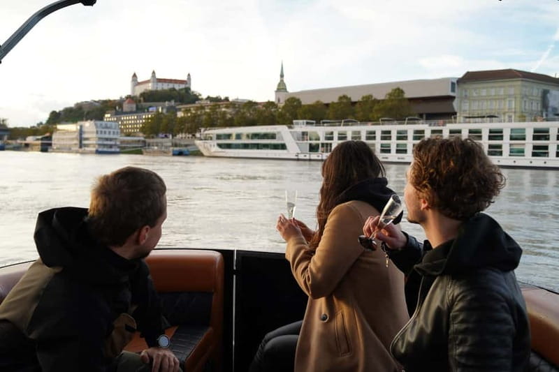 Bratislava: Private Danube River Cruise with Drinks - A new, spacious boat with room to relax