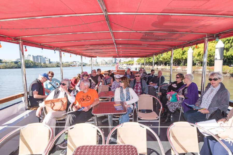 Brisbane: Cruise to Lunch Package: 10:30am-2pm (3.5hr) - The 45-minute cruise back to South Bank
