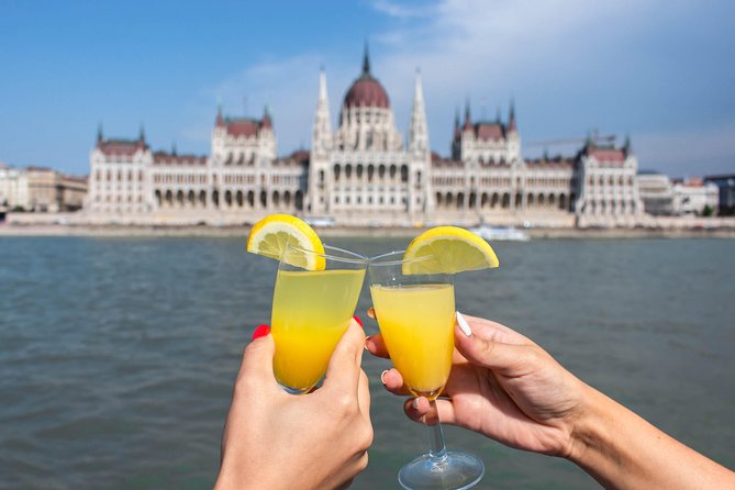 Budapest Danube Cruise with Drink, Audio Guide, Margaret Island - Under Elizabeth Bridge and toward the Chain Bridge