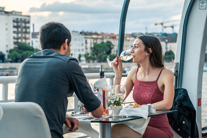 Budapest Danube River Candlelit Dinner Cruise with Live Music - Floor-to-ceiling windows make a real difference