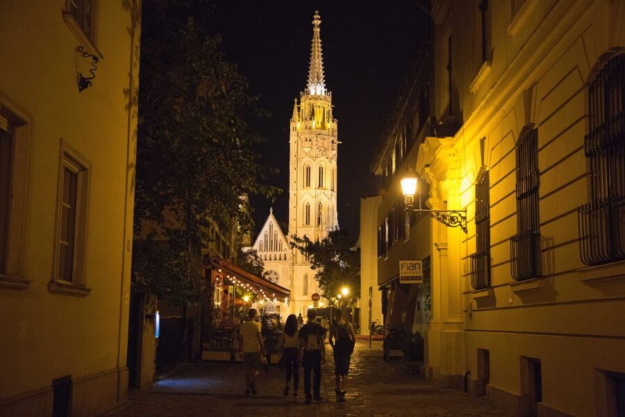 Budapest: Night Walking Tour with River Cruise and Wine - Starting at the Hungarian State Opera House