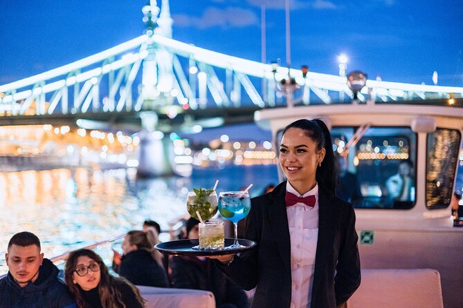Budapest River Cruise with 1 Free Tokaj Frizzante and Audio Guide - The welcome drink and onboard service