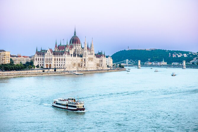 Budapest River Cruise with 1 Free Tokaj Frizzante and Audio Guide - Inside the boat: deck views and warm seating