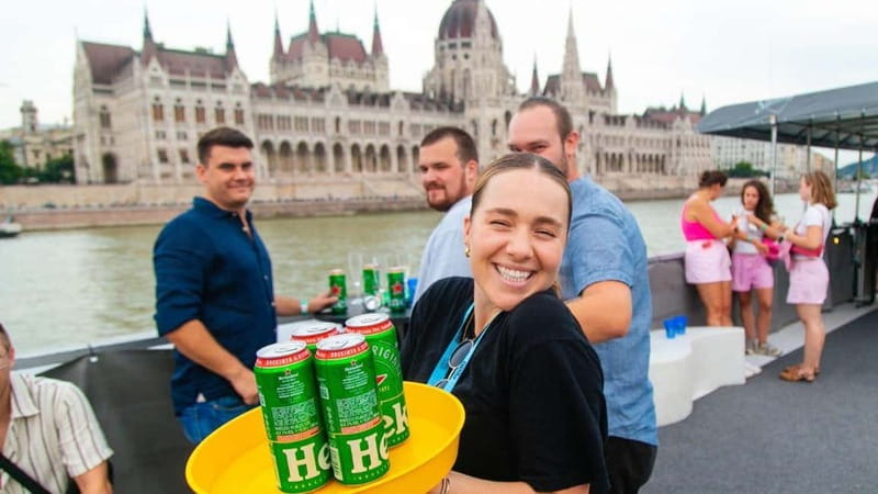 Budapest: Sip & Sail Danube Cruise with Unlimited Beer - Parliament and the northern Danube