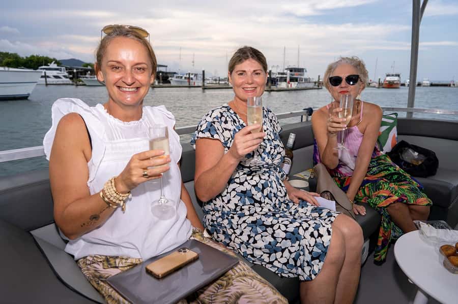 Cairns: Sunset River Cruise with Snack and Drinks - A drink, a snack, and an easygoing captain