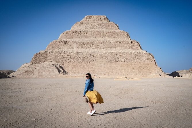 Cairo 2-Day Tour: Giza, GEM, Citadel, Bazaar & Nile Dinner Cruise - Saqqara and the Step Pyramid: seeing where pyramids began
