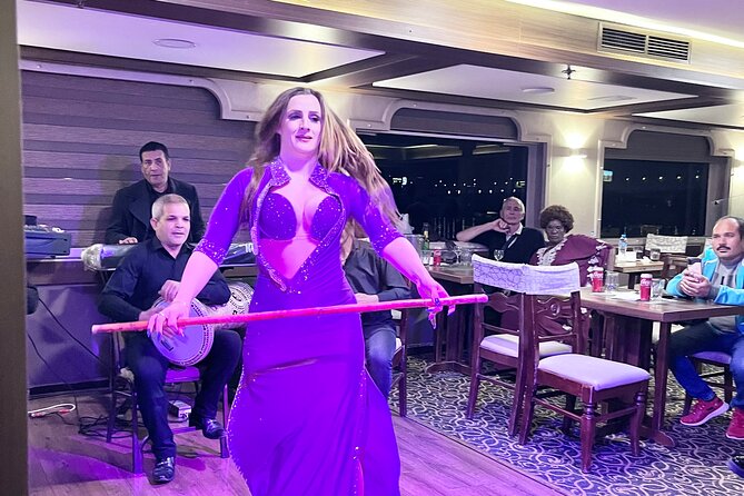 Cairo dinner cruise in Nile River ,Belly Dance and Tanura Show - Who will enjoy this Cairo evening most