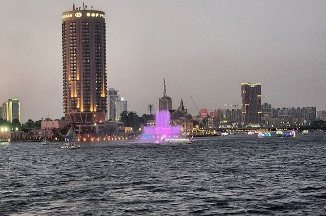 Cairo dinner cruise in Nile River ,Belly Dance and Tanura Show - The buffet gives you a broad choice
