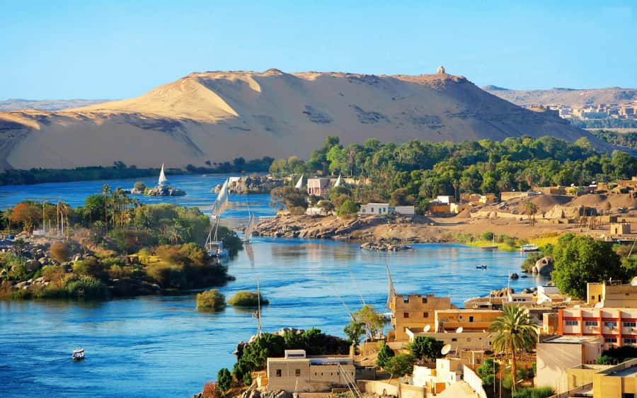 Cairo & Nile: 7-Day Hotel Stay & Cruise Package with Flights - Aswan brings the first Nile views