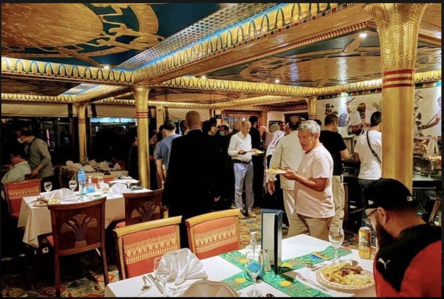 Cairo: Nile River Dinner Cruise with Belly Dance and Tanoura - The spinning tanoura show