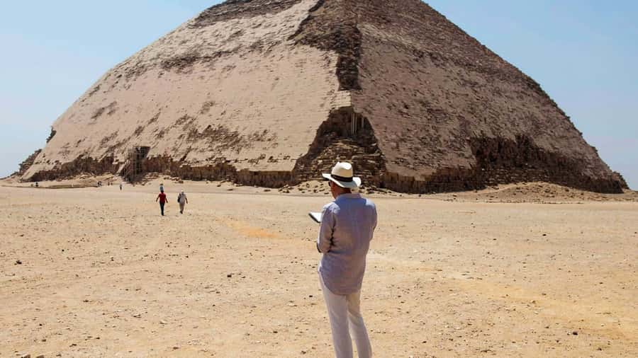 Cairo : Sakkara, Memphis ,Dahshur and Nile dinner cruise - Memphis and the colossal Ramses II