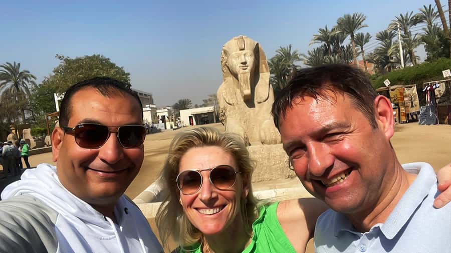 Cairo : Sakkara, Memphis ,Dahshur and Nile dinner cruise - The Step Pyramid of Djoser at Sakkara