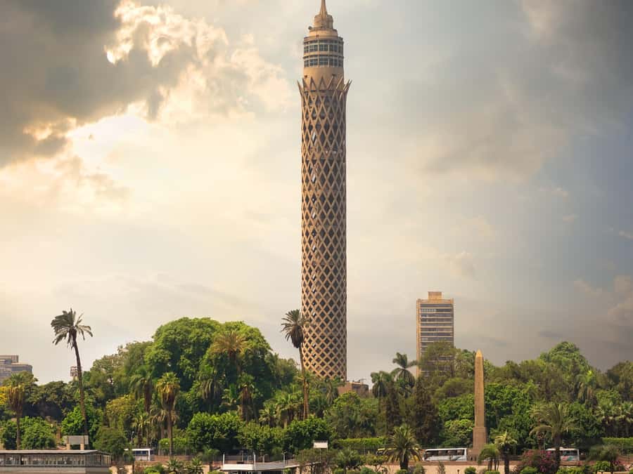 Cairo: Sunset Cairo Tower Tour With Nile River Dinner Cruise - From a high view to the Nile