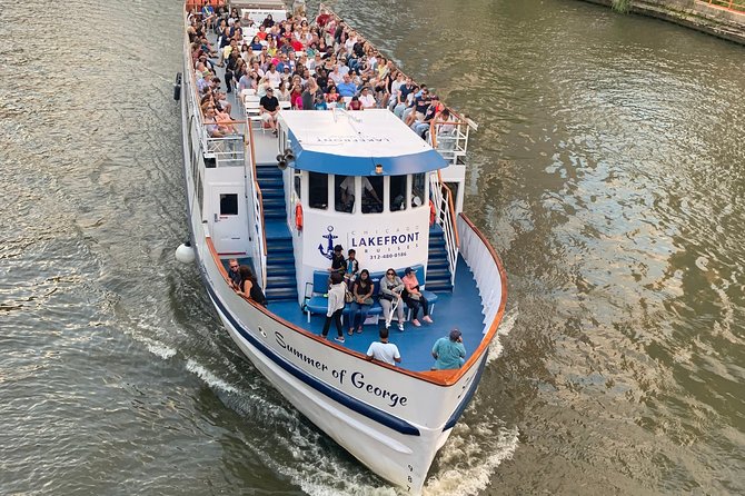 Chicago River 90-Minute Architecture Boat Tour - The southern branch and views toward Chinatown