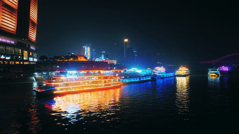 Chongqing: Two Rivers Night Cruise- Yangtze & Jialing Rivers - Why Chongqing looks best from the water after dark