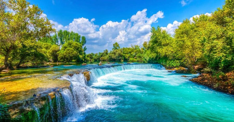 City of Side: Manavgat River Boat Lunch Cruise & Bazaar Tour - A river, a beach, and a Turkish market in one day