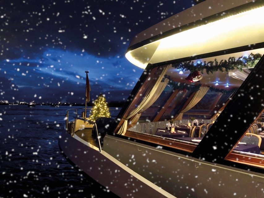 Cologne: Rhine River Winter Cruise with Festive Music - Boarding near the Musical Dome