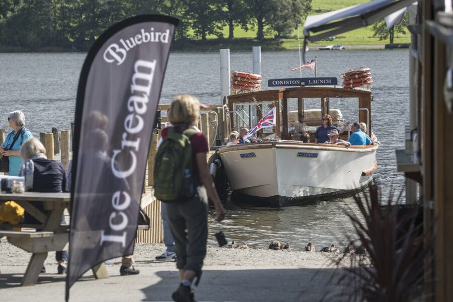 Coniston Water: 60 minute Swallows and Amazons Cruise - The first view of the lake