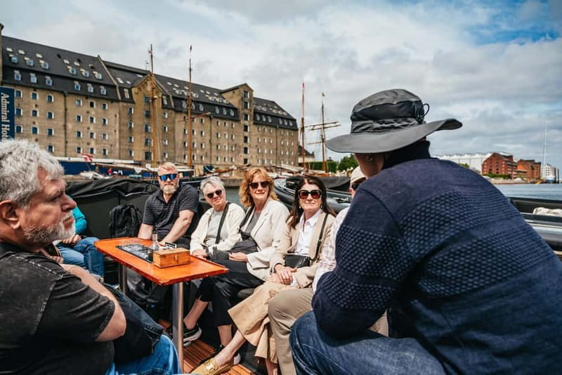 Copenhagen: Old Canals and Hidden Gems Social Boat Tour - From Ofelia Plads to the outer harbor