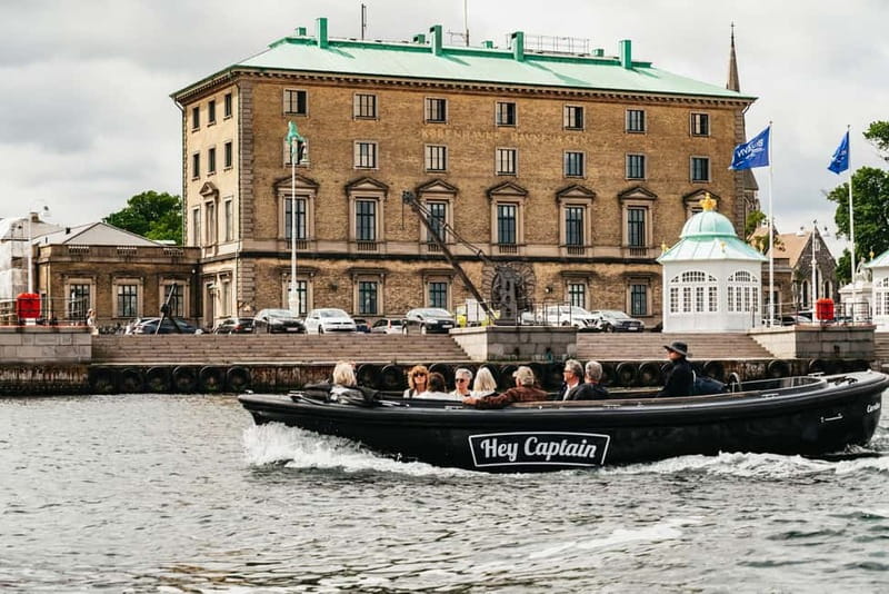 Copenhagen: Old Canals and Hidden Gems Social Boat Tour - Trekroner Island and the old military fortress