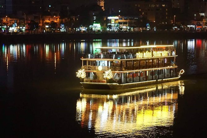 Da Nang Night Motorbike Tour & River Cruise Riding By Lady Rider - Love Bridge for river views and photos