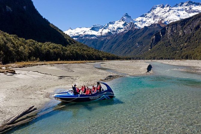Dart River Jet Boat and Wilderness Experience - From Queenstown to Glenorchy by lake road