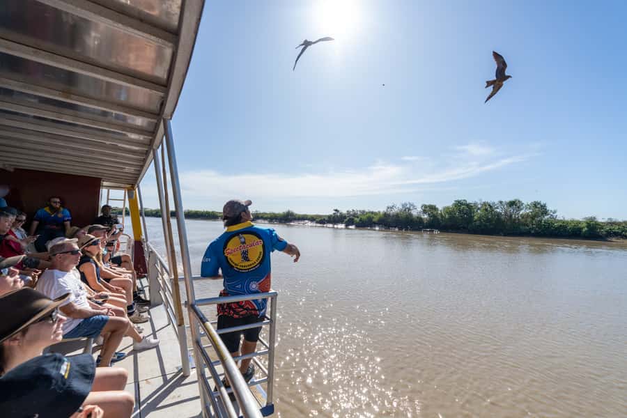 Darwin: Spectacular Jumping Crocodile Adelaide River Cruise - Commentary, humor, and local detail