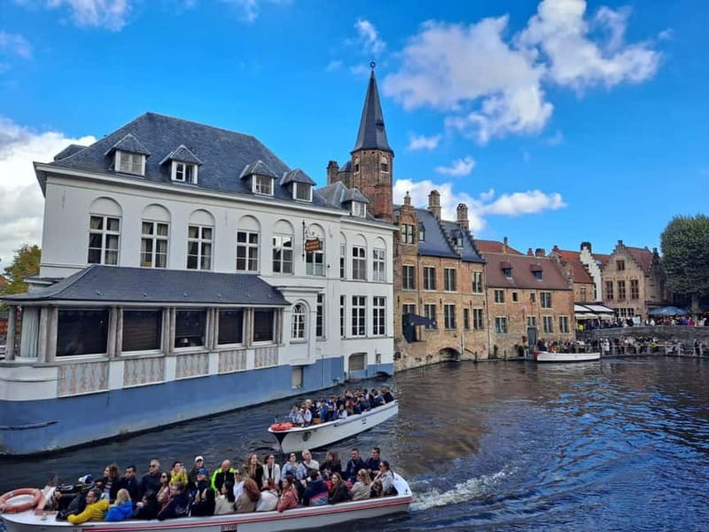 Day trip to Bruges from Paris with canal cruise - Burg Square shows Bruges at its most formal
