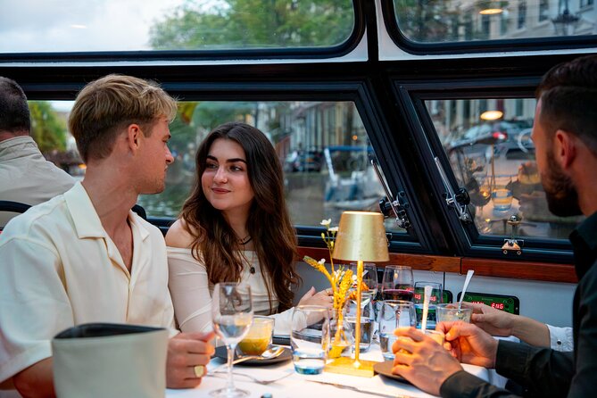 Dinner Canal Cruise Amsterdam: 4-Courses Including Drinks - The Anne Frank House and Westerkerk