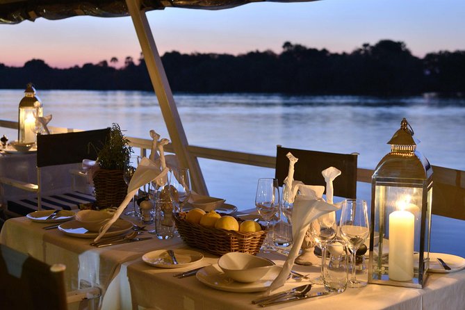 Dinner Cruise on the Zambezi River, Victoria Falls - What the evening feels like from pickup to return