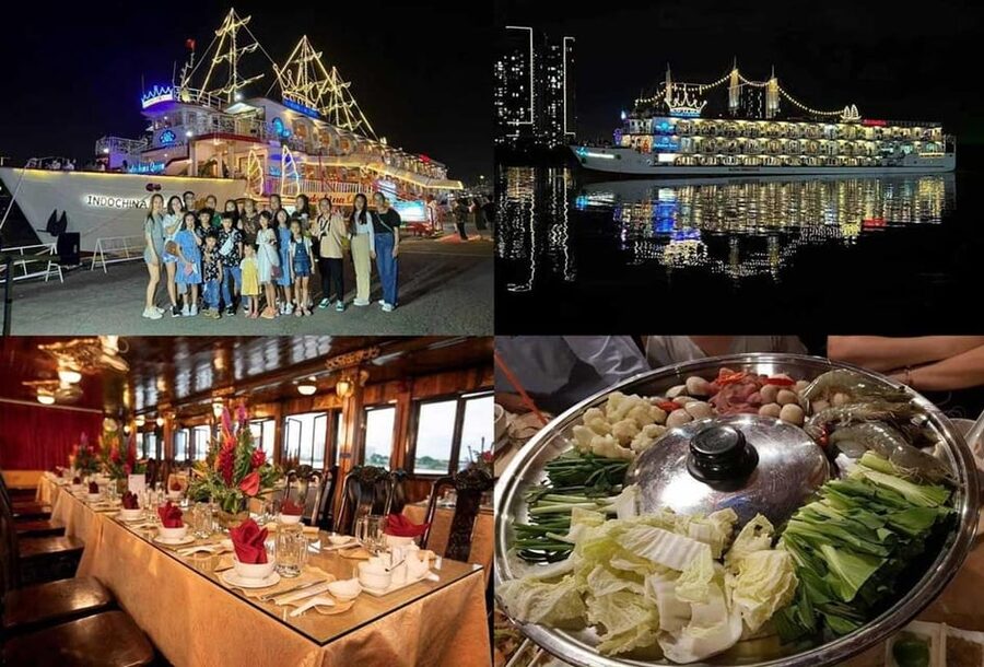 Dinner on Cruise on Saigon River - What the Three-Hour Evening Looks Like