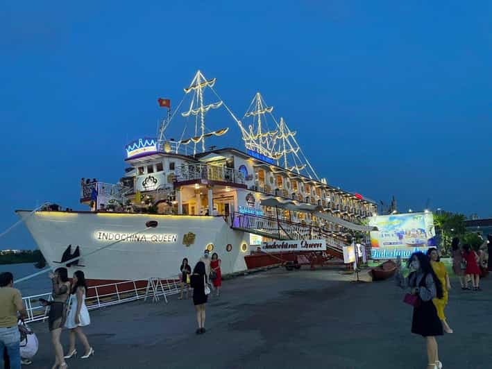 Dinner on Cruise Saigon River - Group tour - Pickup from District 1, 3, or 4