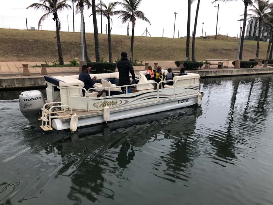 Durban Point Waterfront: Luxury Canal Boat Cruise - History, harbour views, and light commentary
