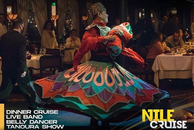 Enjoy A Dinner Cruise in Cairo Nile with unique shows (Luxury) - Cairo after dark, seen from the Nile