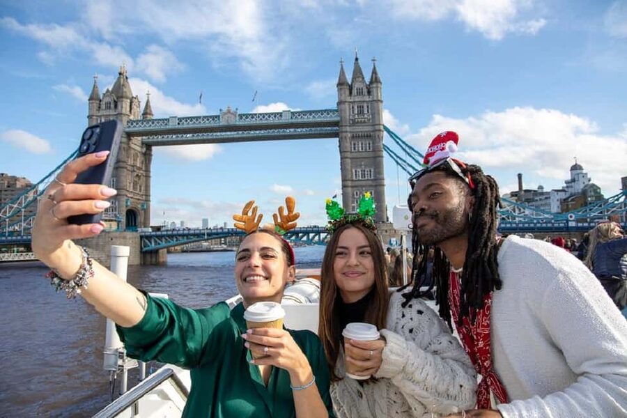 Festive London Christmas Day River Thames Lunch Cruise - What happens after you board at Westminster Pier