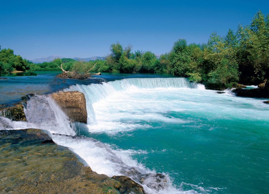 From Alanya, Side: Manavgat River Cruise, Bazaar & Waterfall - Three hours of river scenery, lunch, and swimming