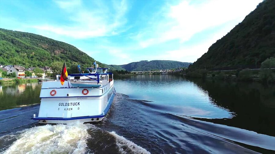 From Alken: Moselle Valley Sightseeing Cruise - Boarding at Alken beside the Moselle