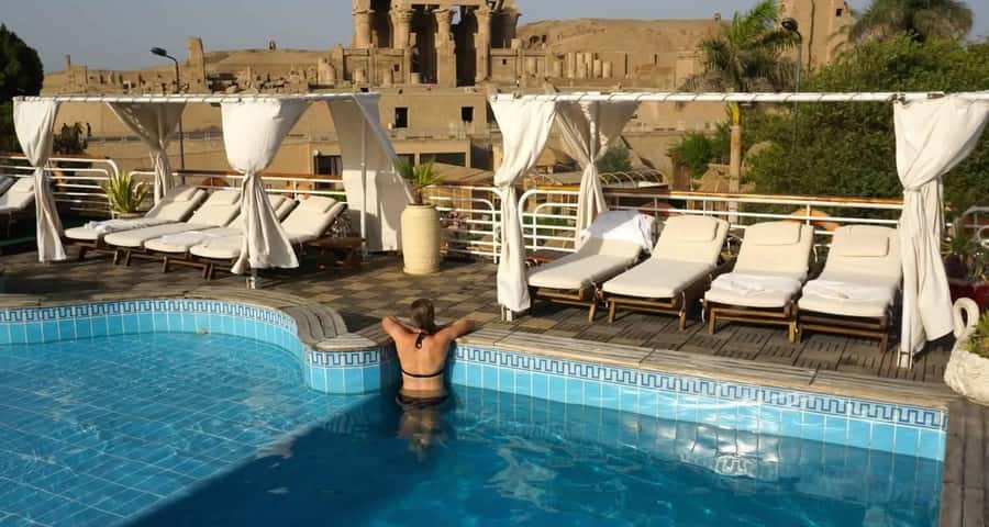 From Aswan: 4-Days 3-Night Nile Cruise with Hot Air Balloon - Day 1: Aswan, the High Dam, and Philae Temple