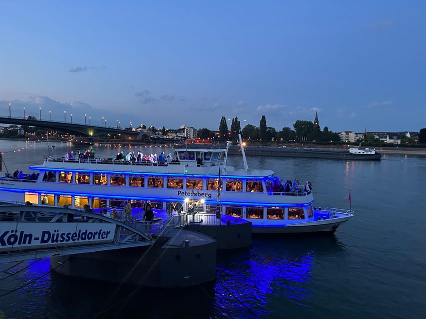 From Bonn: Christmassy Advent Cruise on the Rhine - Bonn seen from the Rhine