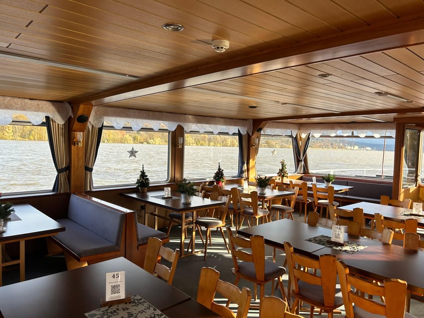 From Bonn: Christmassy Advent Cruise on the Rhine - Food from the on-board galley