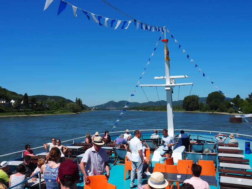 From Bonn: Rhine River to Linz Sightseeing Boat Tour - Bonn’s former government quarter from the river