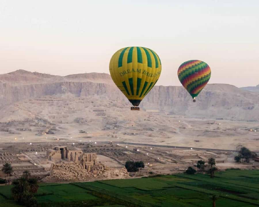 From Cairo: 5-Day Tour with Nile Cruise, Balloon, & Flights - Flying south to Aswan and the Nubian Village